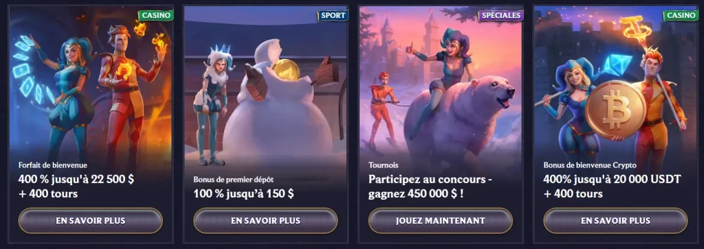 LolaJack Casino bonus de bienvenue, promotions crypto et tournois spéciaux